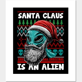 Santa Claus is An Alien New Posters and Art